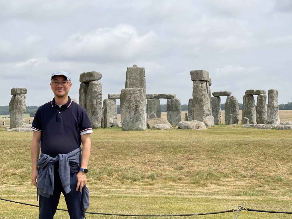 癸卯仲夏於英國巨石陣    Bill Mak @ Stonehenge 